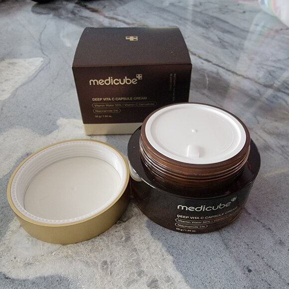 MEDICUBE DEEP VITA C CAPSULE CREAM 55ml NOT Expired 2027 Korean Skincare NEW - Picture 7 of 11